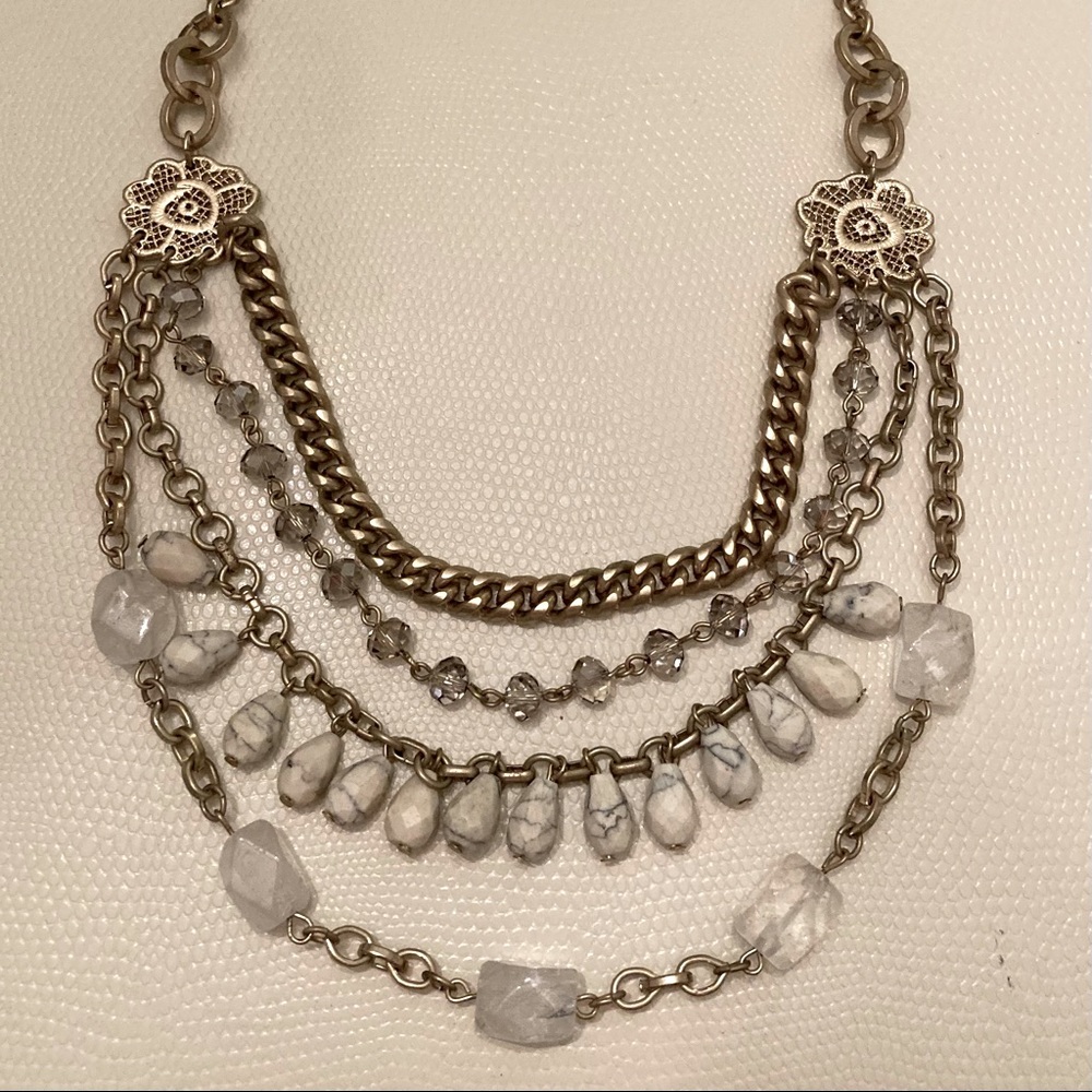 Anthropologie Multistrand Necklace